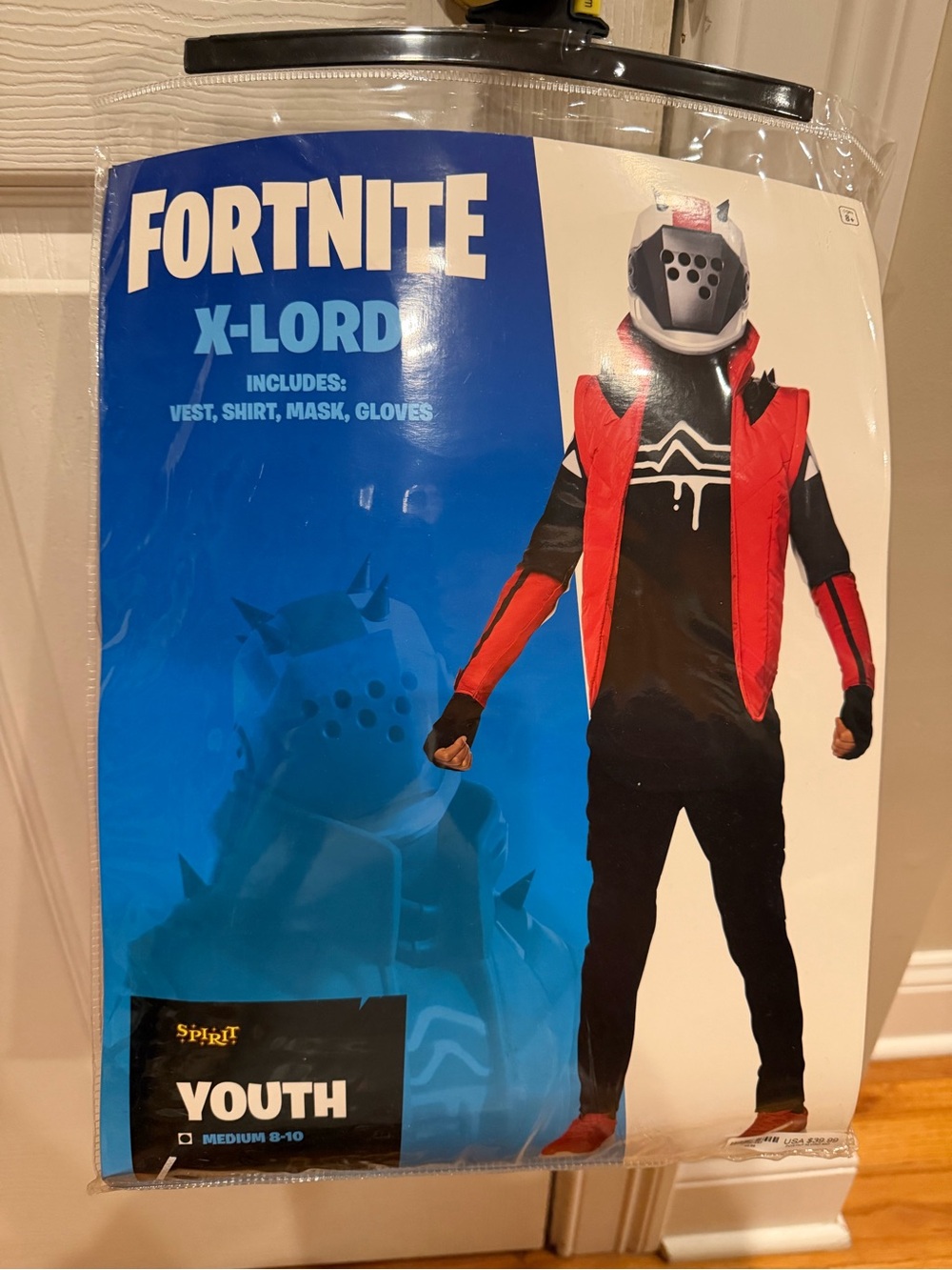 X-Lord Youth Costume - Red and Black